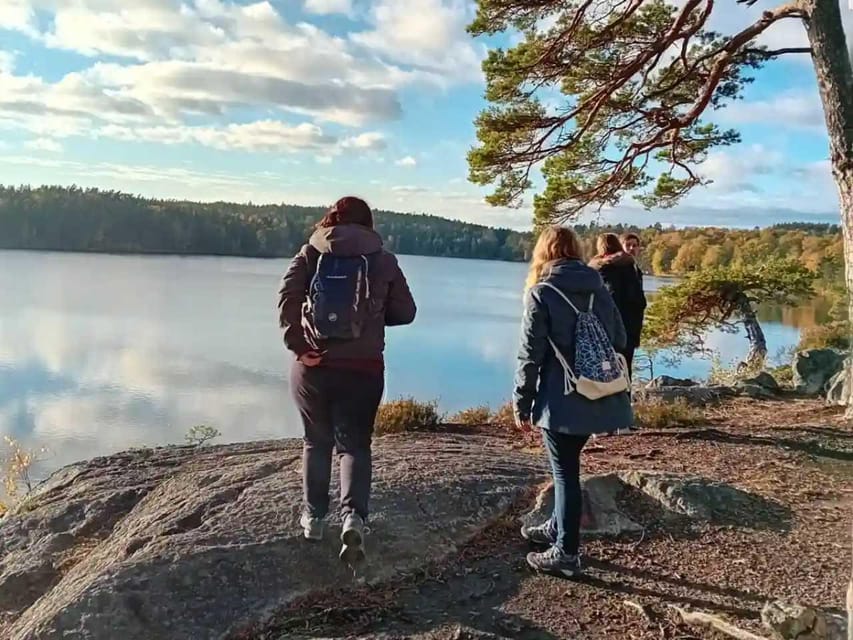 Stockholm: Sunset Hike in Tyresta National Park with Meal - Walking on after sunset