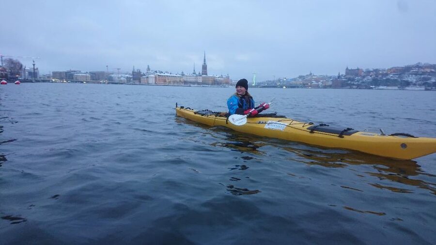 Stockholm: Winter City Kayaking Tour - Meeting at the Adventure Cafe