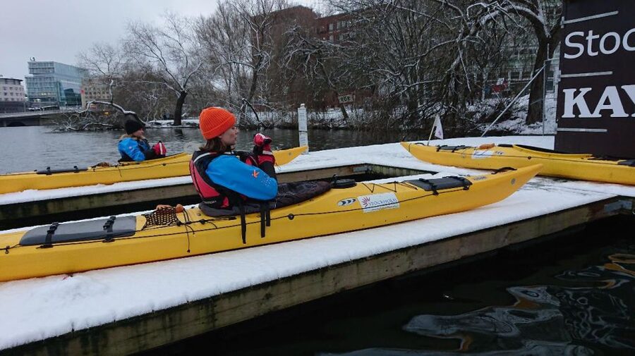Stockholm: Winter City Kayaking Tour - What the $171 price includes
