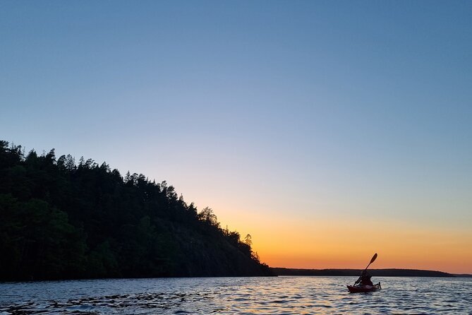 Sunset kayak tour with fika on Stockholms lakeside - How the $107.77 price adds up