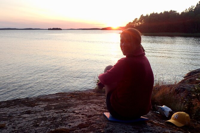 Sunset kayak tour with fika on Stockholms lakeside - Weather is part of the decision