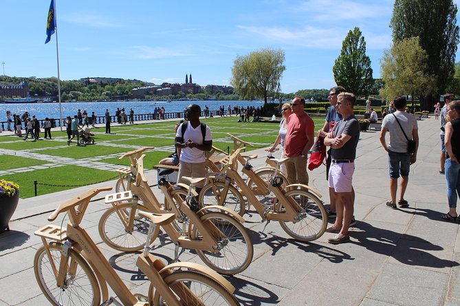The Wooden Bicycle Tour in Stockholm - Starting at Rådhuset and getting oriented