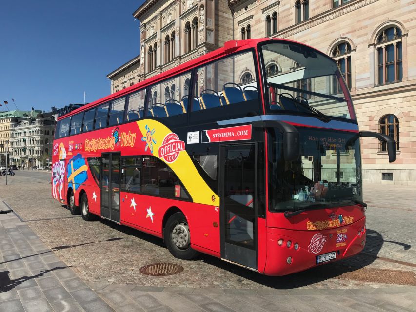 Visby: Hop-On Hop-Off 1 day Bus Tour - Audio commentary and comfort