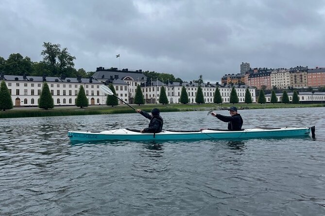 Winter Kayak Tour in Stockholm City (Dry Suit Kayaking) - Paddling through Stockholm’s central waterways